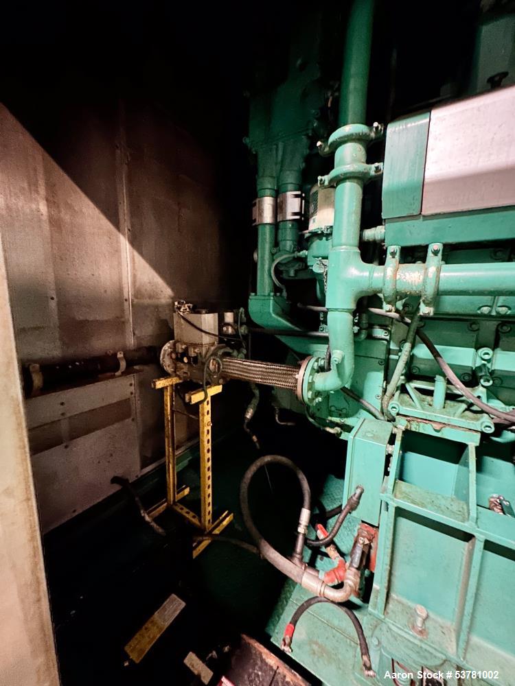 Used Cummins 1100CGMA 1.1MW Natural Gas Generator – QSV-81G Engine, Stamford AVK